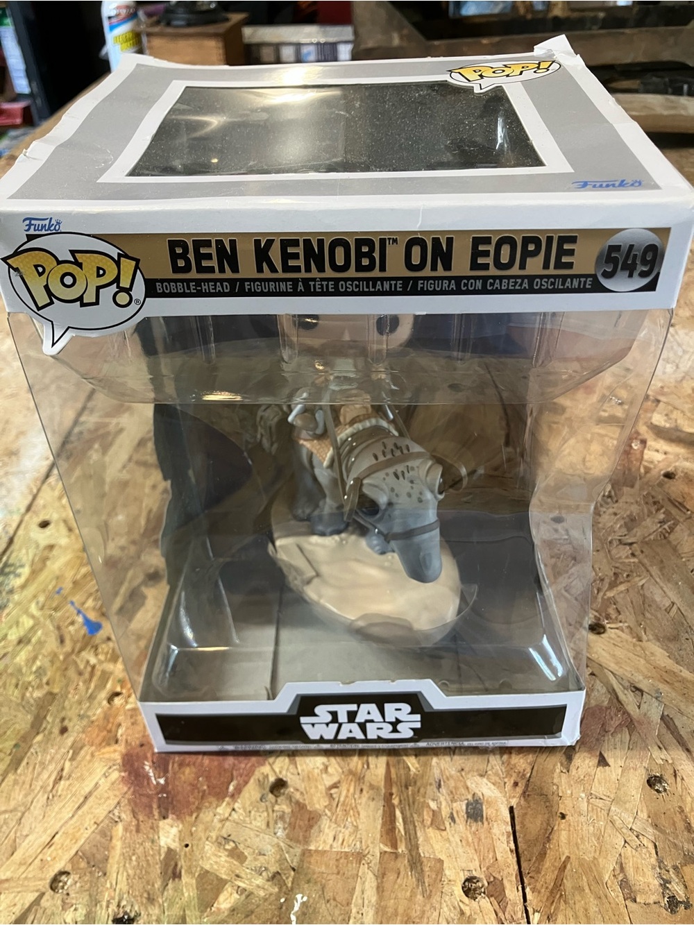Funko Pop Deluxe Star Wars Ben Kenobi Eopie #549